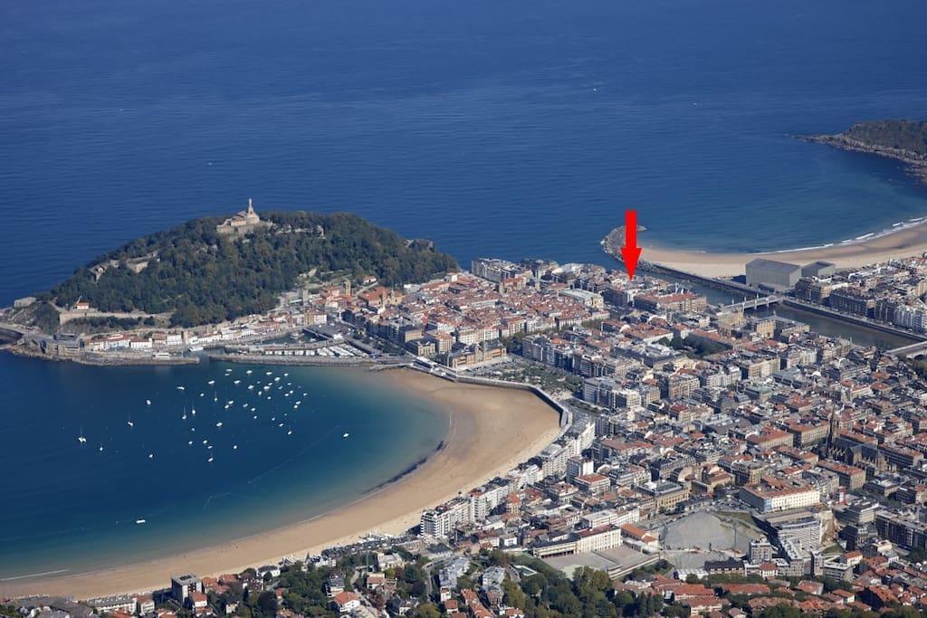 Apartamento Urgul San Sebastian Buitenkant foto